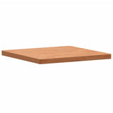 Table Top 70x70x4 cm Square Solid Wood Beech 355981