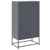 Highboard Anthracite 68.5x38.5x123.5 cm Steel 846502