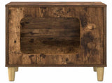 Cat House Smoked Oak 51 x 30 x 52 cm Engineered Wood 8000658