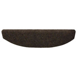 Self-adhesive Stair Mats 15 pcs Dark Brown 80 x 24.5 x 3.5 cm 42038670