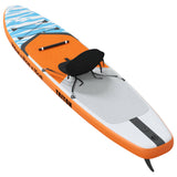 SUP Board with Seat 2-in-1 TRITON 366 x 81 x 15 cm Blue for 42039134