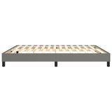 Box Spring Bed Frame Dark Grey Super King Fabric 3121170