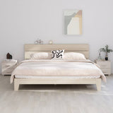 Bedside Cabinets HAMAR 2 pcs White 40x35x44.5 cm Solid Wood 340409
