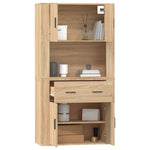 ZNTS Highboard Sonoma Oak Engineered Wood 3185370