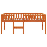 Children's Bed without Mattress Wax Brown 90x190 cm Solid Wood Pine 855020