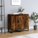 Sideboards 2 pcs Smoked Oak 40x35x70 cm Engineered Wood 831079