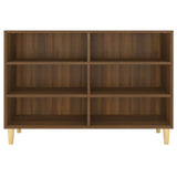 Sideboard Brown Oak 103.5x35x70 cm Engineered Wood 813184