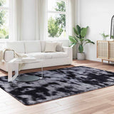 Shaggy Rug High Pile NAVARRA Dark Grey 200x290 cm Polyester 4102848