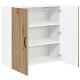 Wall Cabinet LUCCA Artisan Oak 80 x 31 x 80 cm Engineered Wood 885064