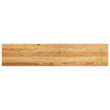 Stair Treads 2 pcs Light Brown 120x30x2 cm Solid Wood Oak 3283795