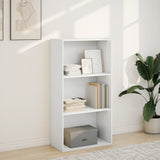 Bookcase White 60x30x114 cm Engineered Wood 857899