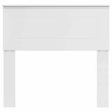 Headboard Gloss White Engineered wood 888368