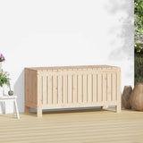 Garden Storage Box 108x42.5x54 cm Solid Wood Pine 823829