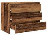 Sideboard Old Wood 70x41x75 cm Engineered Wood 856778