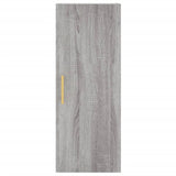 Highboard Grey Sonoma 34.5x34x180 cm Engineered Wood 3199039