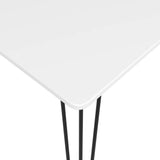 ZNTS 7 Piece Bar Set White and Black 3057417