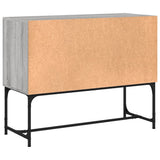 Sideboard Grey Sonoma 100x40x79.5 cm Engineered Wood 831821