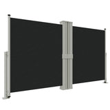 Retractable Side Awning Black 140x1200 cm 318060