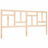 Bed Frame without Mattress 200x200 cm Solid Wood 3194981