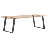 Dining Table Legs U-Shaped 2 pcs Anthracite 100x cm Steel 4012806