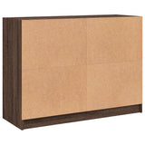 Sideboard Brown Oak 102x37x75.5 cm Engineered Wood 3295877
