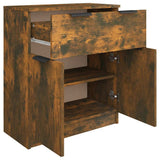 Sideboard Smoked Oak 60x30x70 cm Engineered Wood 816991