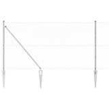 Welded Wire Fence with Spikes 50 x 1.4 m 3353421