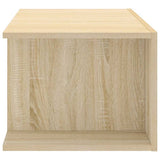 TV Cabinet with LED Lights Sonoma Oak 90x39x30 cm 804241