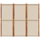 3-Panel Room Divider Taupe 210x180 cm 4003363