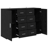 Sideboards with Drawer Corona 2 pcs Black Oak 59 x 39 x 80 cm 3402808