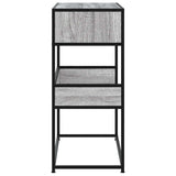 Console Table Grey Sonoma 90x35x80 cm Engineered Wood 849172