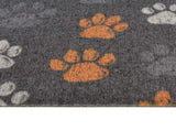 Kitchen Rug Washable Paws 60x300 cm Velvet 136575
