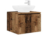 Bathroom Cabinet Set 3 pcs Old Wood 49.5 x 44.5 x 65 cm 3405695