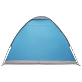 Camping Tent with Roof Blue 2-Person Polyester and Steel 42028643