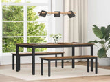Dining Tables 140 x 80 x 75 cm METAL 892648