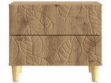 Bedside Table Artisan Oak 43 x 34.5 x 48 cm Engineered Wood 895003