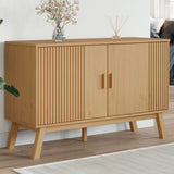 Sideboard OLDEN Brown 114x43x73.5 cm Solid Wood Pine 358609