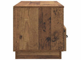 TV Cabinet Old Wood 102 x 34.5 x 47 cm Engineered Wood 895373