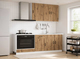 Kitchen Unit KALMAR 5 pcs Artisan Oak Engineered Wood 3438244