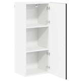 Wall Cabinet LUCCA Black 40 x 31 x 100 cm Engineered Wood 885116