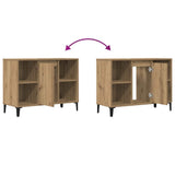 Sink Cabinet Artisan Oak 80x33x60 cm Engineered Wood 857136