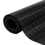 ZNTS Rubber Floor Mat Anti-Slip with Dots 2 x 1 m 141174