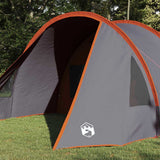 Tunnel Tent 4-Person Grey and Orange 778 x 356 x 210 cm 42004040