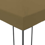 Garden Gazebo 6x3x2.7 m Taupe 180 g/m 312230