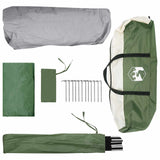 Instant Tent Green 365 x 280 x 200 cm Polyester and Steel 42028703