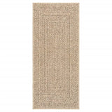 ZNTS Rug ZIZUR 80x200 cm Jute Look Indoor and Outdoor 4006151