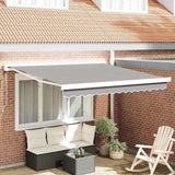 Awning Light Grey 300 x 250 x 165 cm Polyester and Aluminium 3330100