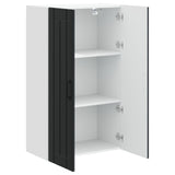 Wall Cabinet LUCCA Black 60 x 31 x 100 cm Engineered Wood 885136