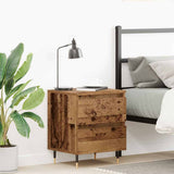 Bedside Cabinet Old Wood 40 x 35 x 50 cm Engineered Wood 863462