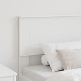 Headboard White Engineered wood 888330